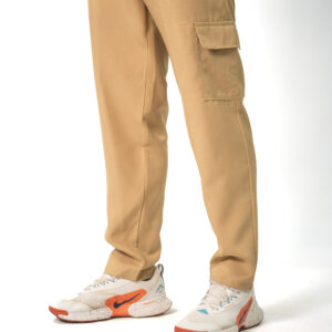 Mens Beige PolyBlend Scrubs
