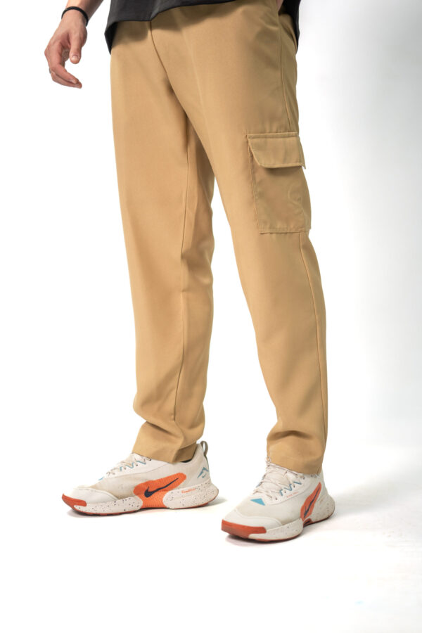 Mens Beige PolyBlend Scrubs