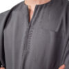 Mens Grey PolyBlend Scrubs