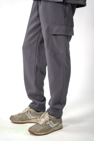 Mens Grey PolyBlend Scrubs
