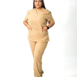 Beige PolyBlend scrubs