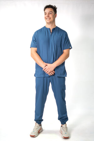 Bondi Blue Stretch Scrub Set