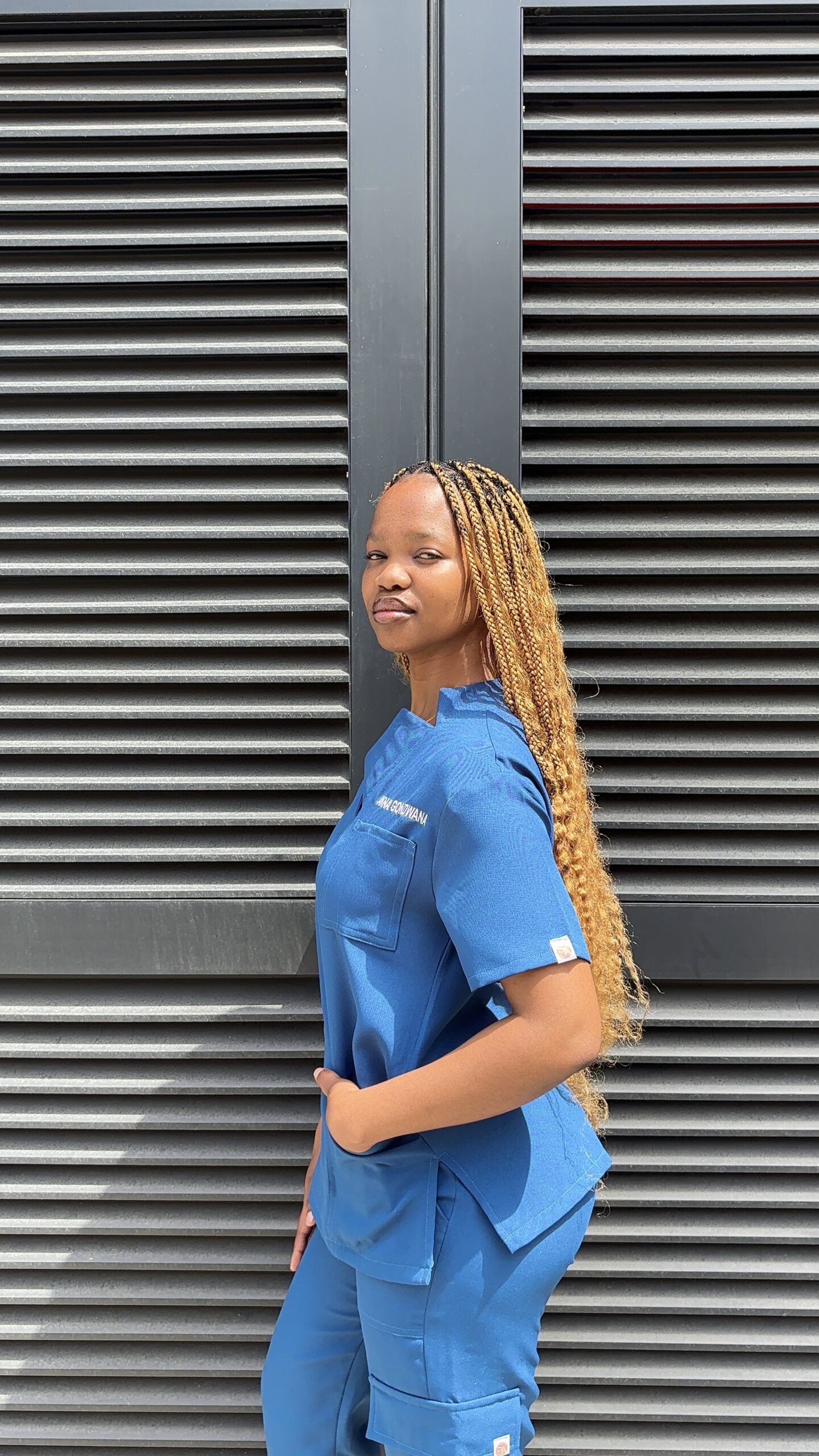 Bondi Blue Stretch Scrubs