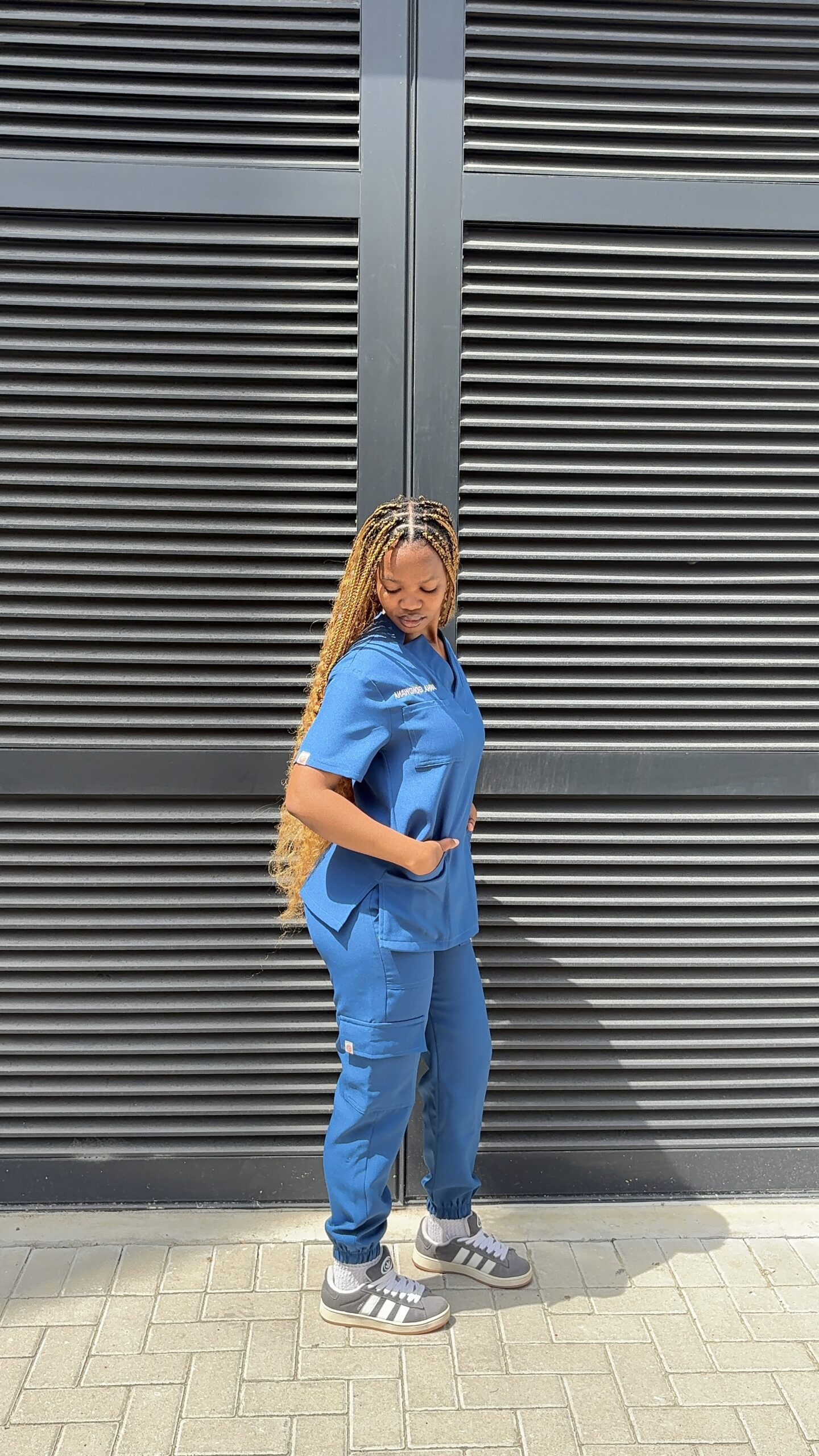 Bondi Blue Stretch Scrubs