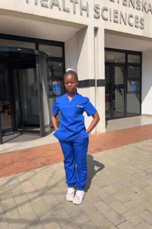 Imperial blue stretch scrubs