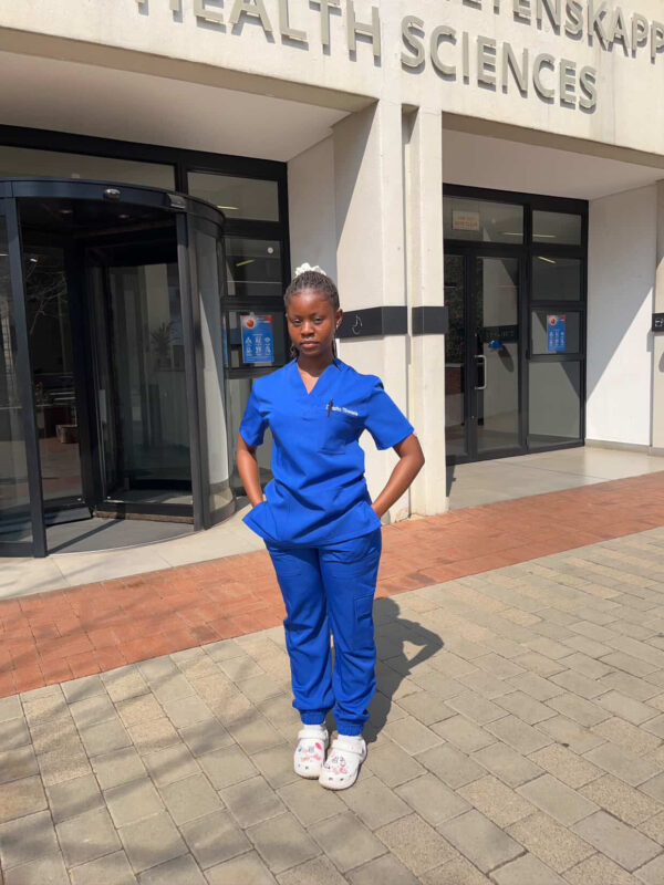 Imperial blue stretch scrubs