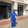 Imperial blue stretch scrubs