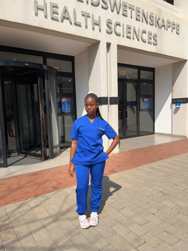 Imperial blue stretch scrubs