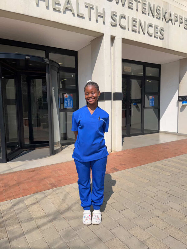 Imperial blue stretch scrubs
