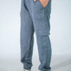 Womens Jogger Linen Scrub Pants - Marble