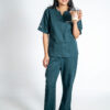 Women's Madeleine Stretch Scrub Pants - Emerald | New Arrivals - Women's Scrubs