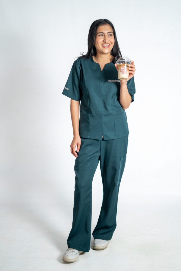 Women's Madeleine Stretch Scrub Pants - Emerald | New Arrivals - Women's Scrubs