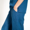 Womens Papillon PolyBlend Scrub Pants - Cobalt Blue