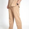 Mens straight leg stretch scrub pants - Caramel
