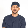 Men's Zipper PolyBlend Scrub Top - Navy Blue | Shop by Colour: Men's Scrubs